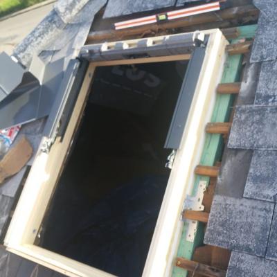 Pose velux